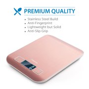 Load image into Gallery viewer, Insten Rose Gold Digital Kitchen Food Scale 1g - 5000g 5kg Multifunction Food Cooking Baking Jewelry Stainless Steel Scale