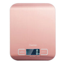 Load image into Gallery viewer, Insten Rose Gold Digital Kitchen Food Scale 1g - 5000g 5kg Multifunction Food Cooking Baking Jewelry Stainless Steel Scale